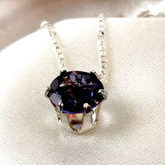 💜Purple Mystic Topaz Pendant💜 - Picture 3 of 5